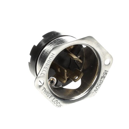 Cres Cor Inlet Flange 15A, 250V Twistloc 0713012